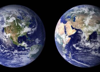 El verdadero tamaño de las masas de tierra