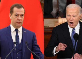 Biden es «Un individuo loco que se propuso arrastrar a la humanidad al infierno»: Medvedev