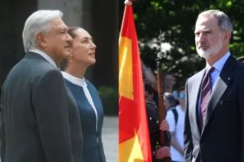 México; Bofetada a Felipe VI