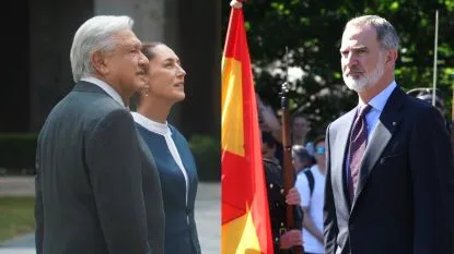 México; Bofetada a Felipe VI