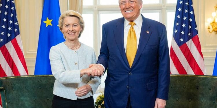 UE no garantiza la promesa de 600.000 millones de dólares a Trump