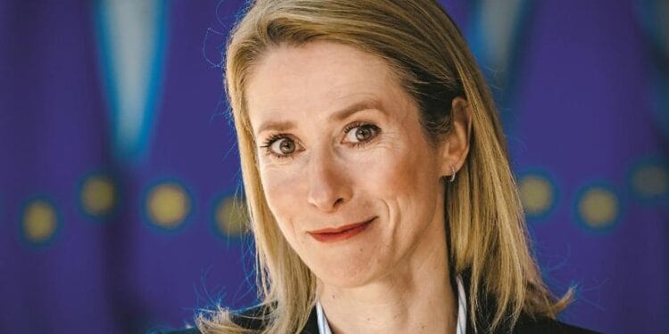 Kaja Kallas; el mejor ejemplo de la hipocresía europea 