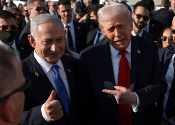 Donald Trump, un «coloso» de la paz