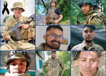 Mercenarios Colombianos en Ucrania; pura basura